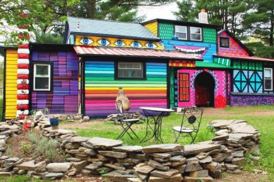 פאזל של Katwise 's Rainbow House (Brooklyn New York)