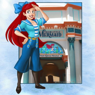 Ariel jigsaw puzzle