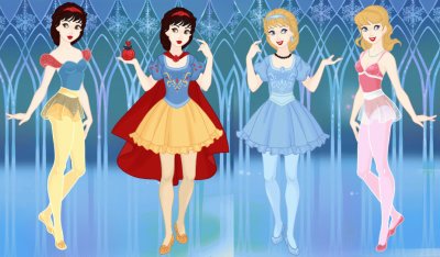 SnowWhite Cinderella jigsaw puzzle