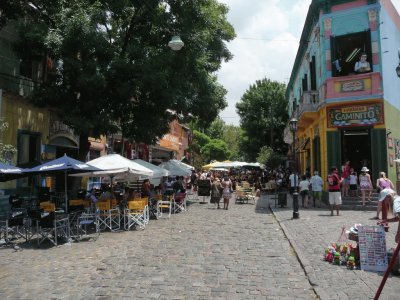 Caminito. Barrio de La Boca. Argentina