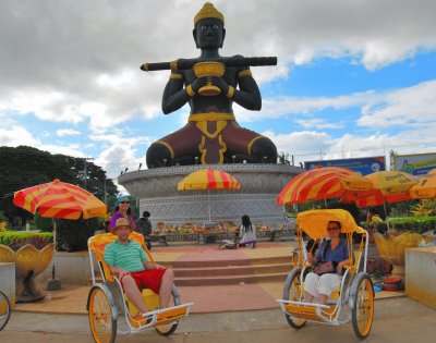 Cyclo, Battambang, Cambodia