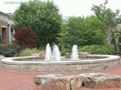Kilpatrick Commons Fountain, Berry College jigsaw puzzle