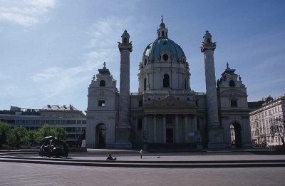 פאזל של Karlskirche, Vienna, Austria