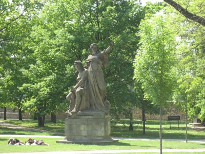 Libuse and Premysl, Vysehrad, Czech Rpublic