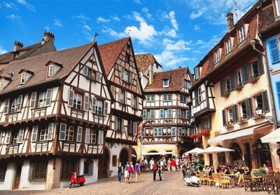 פאזל של colmar- france