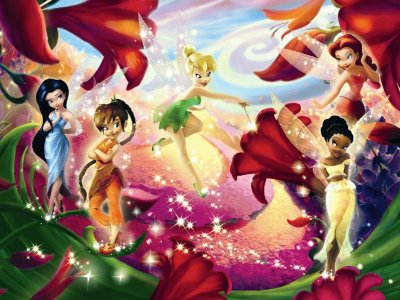 tink flowers jigsaw puzzle
