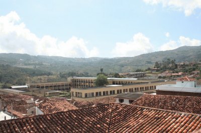 vista hacia el colegio santo tomas