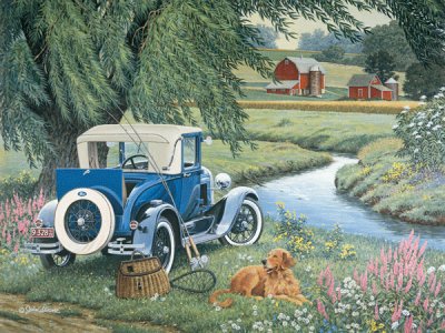 Gone Fishing jigsaw puzzle