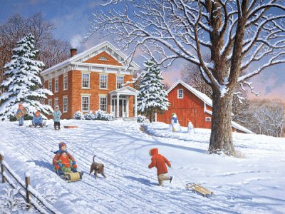 Snow Party jigsaw puzzle