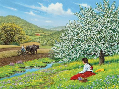On The Hillside jigsaw puzzle