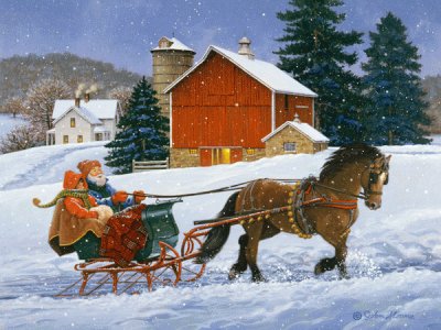 Dashing Through the Snow jigsaw puzzle