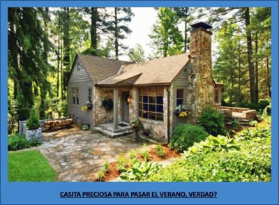 פאזל של CASITA PRECIOSA PARA PASAR EL VERANO, VERDAD?