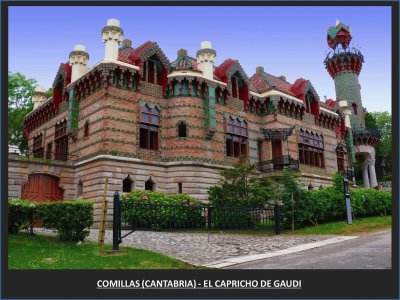 COMILLAS (CANTABRIA) - EL CAPRICHO DE GAUDI jigsaw puzzle
