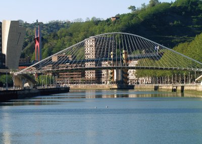Bilbao / BrÃ¼cke v. Santiago Calatrava