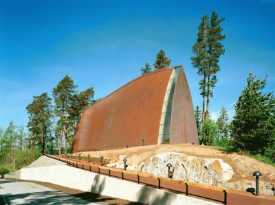 Exterior de la Iglesia EcumÃ©nica en Turku