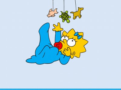 Maggie Simpson jigsaw puzzle