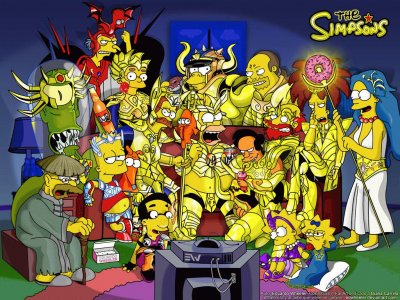 Los Simpson jigsaw puzzle