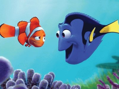 פאזל של nemo y dory