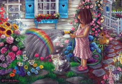 Wishing You a Rainbow jigsaw puzzle