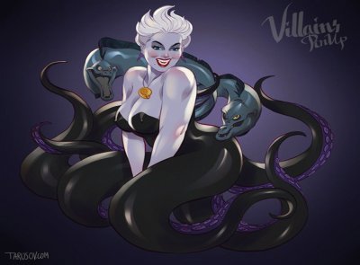 פאזל של Ursula, y sus secuaces
