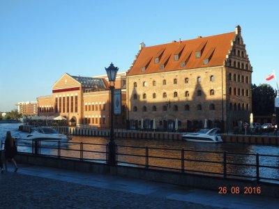 GebÃ¤ude am Fluss Danzig