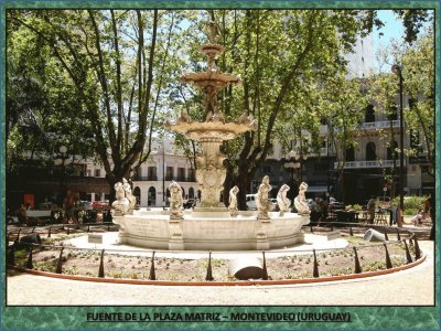 פאזל של FUENTE DE LA PLAZA MATRIZ - MONTEVIDEO (URUGUAY)