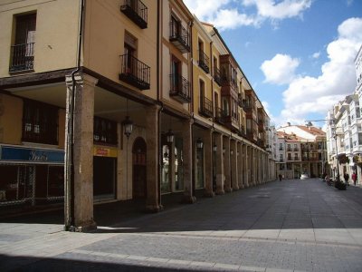 Calle Mayor de Palencia - EspaÃ±a