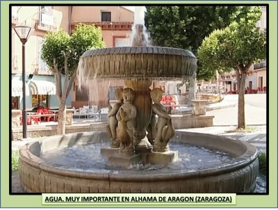 AGUA. MUY IMPORTANTE EN ALHAMA DE ARAGON