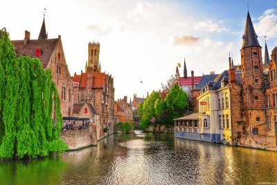 Bruges (BÃ©lgica) jigsaw puzzle