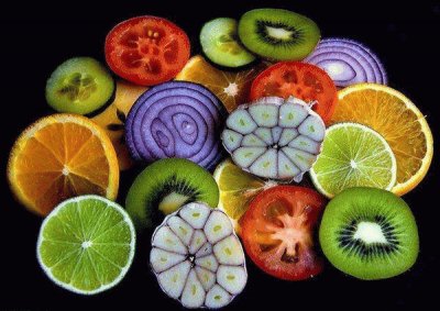 Frutos coloridos