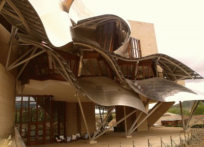 פאזל של frank o Gery / hotel marques de riscal