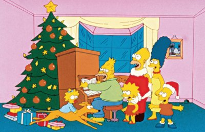 Navidad con los Simpson jigsaw puzzle
