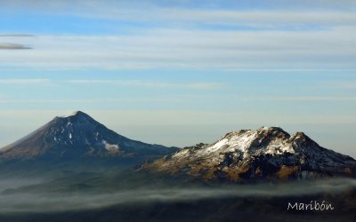 פאזל של Popocatepetl e IztaccÃ­huatl