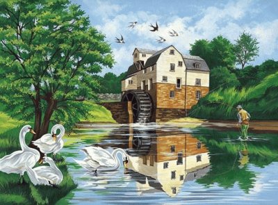 Pintura paisajista jigsaw puzzle