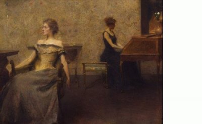 Thomas Wilmer Dewing, Brocart de Venise