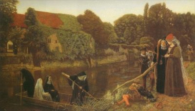 Arthur Hughes The Convent Boat jigsaw puzzle
