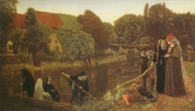 Arthur Hughes The Convent Boat