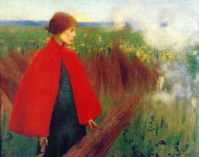 Marianne Stokes- Passing Train jigsaw puzzle