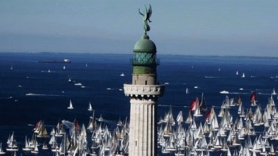 Victory Lighthouse and Barcolana Regata jigsaw puzzle