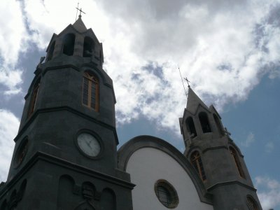 Torres BasÃ­lica Menor de San Juan. Telde jigsaw puzzle