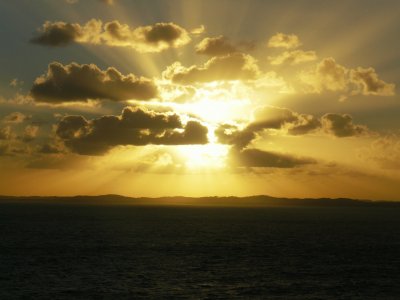 Atardecer em Itaparica. Salvador de Bahia