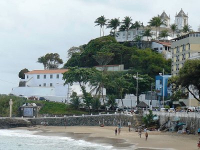 Praia da Barra. Salvador de Bahia
