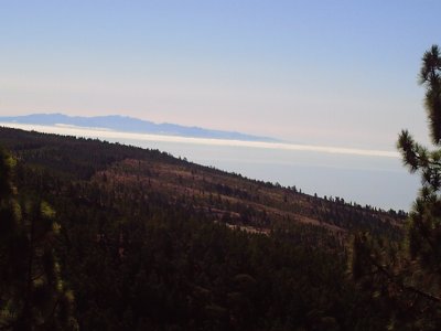 Gran Canaria vista desde Tenerife