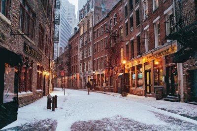 Inverno a New York jigsaw puzzle