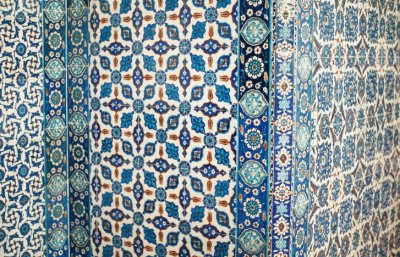 פאזל של Tiles on Mosque walls