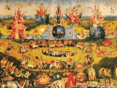 פאזל של Hieronymus Bosch - The Garden Of Earthly Delights