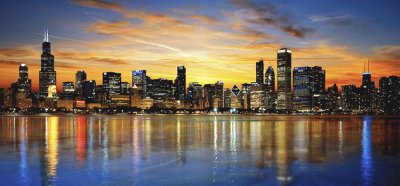 Chicago ciudad jigsaw puzzle