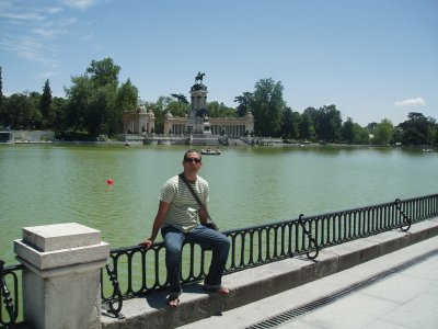 Estanque de El Retiro. Madrid jigsaw puzzle