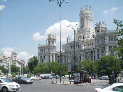 פאזל של Ayuntamiento. Glorieta de Cibeles. Madrid