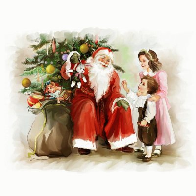 papai noel jigsaw puzzle